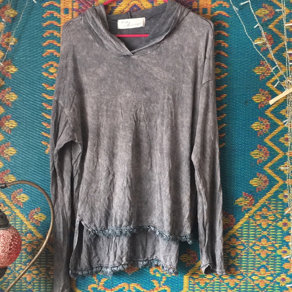 Pullover with hood